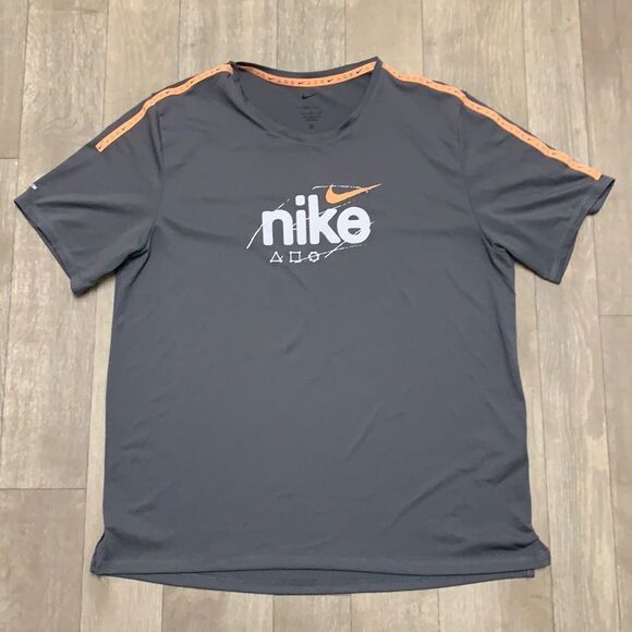 Mens Nike Dri Fit‎ Shortsleeve T-Shirt - Picture 1 of 7